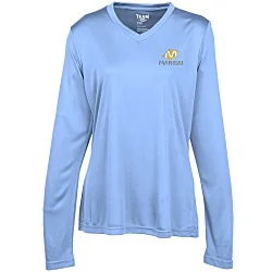 Zone Performance Long Sleeve Tee - Ladies' - Embroidered