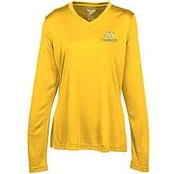 Zone Performance Long Sleeve Tee - Ladies' - Embroidered