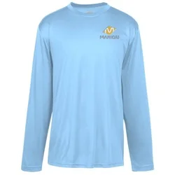 Zone Performance Long Sleeve Tee - Men's - Embroidered