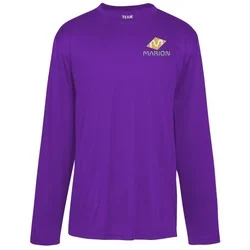 Zone Performance Long Sleeve Tee - Men's - Embroidered