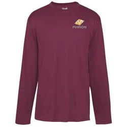 Zone Performance Long Sleeve Tee - Men's - Embroidered