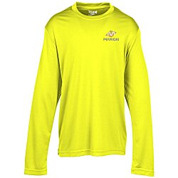 Zone Performance Long Sleeve Tee - Youth - Embroidered