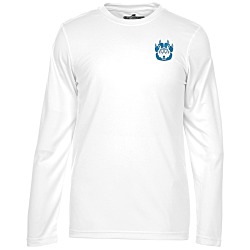 BLU-X-DRI Stain Release Performance LS T-Shirt - Men's - Embroidered