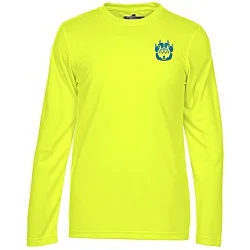 BLU-X-DRI Stain Release Performance LS T-Shirt - Men's - Embroidered