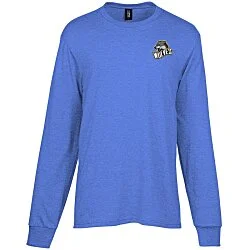 Optimal Tri-Blend Long Sleeve T-Shirt - Men's - Embroidered