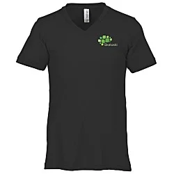 Bella+Canvas Tri-Blend V-Neck T-Shirt - Men's - Embroidered