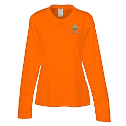 Cool & Dry Basic Performance Long Sleeve Tee - Ladies' - Embroidered