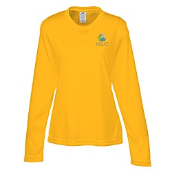 Cool & Dry Basic Performance Long Sleeve Tee - Ladies' - Embroidered