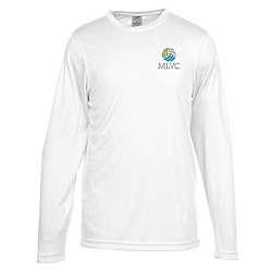 Cool & Dry Basic Performance Long Sleeve Tee - Men's - Embroidered