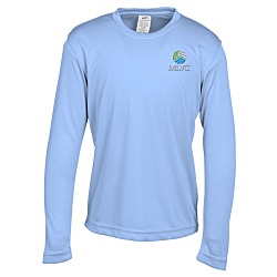 Cool & Dry Basic Performance Long Sleeve Tee - Youth - Embroidered