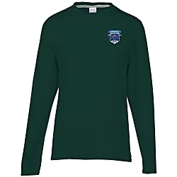 Principle Performance Blend Long Sleeve T-Shirt - Colors - Embroidered