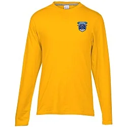 Principle Performance Blend Long Sleeve T-Shirt - Colors - Embroidered