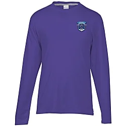 Principle Performance Blend Long Sleeve T-Shirt - Colors - Embroidered