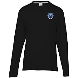 Principle Performance Blend Long Sleeve T-Shirt - Colors - Embroidered