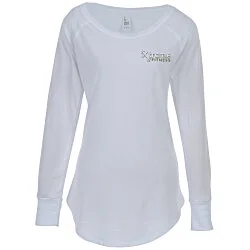 Optimal Tri-Blend Long Sleeve T-Shirt - Ladies' - Screen