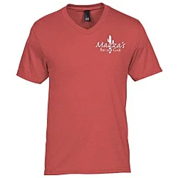 Optimal Tri-Blend V-Neck T-Shirt - Men's - Screen