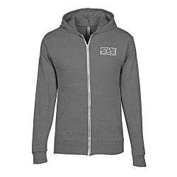 Lightweight Tri-Blend Full-Zip Hoodie - Screen