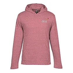 Lightweight Tri-Blend Hoodie - Embroidered