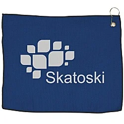 Waffle Knit Golf Towel - 15" x 18"