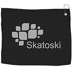Waffle Knit Golf Towel - 15" x 18"