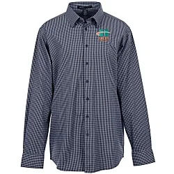CrownLux Performance Mini Check Shirt - Men's