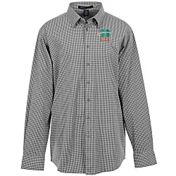 CrownLux Performance Mini Check Shirt - Men's
