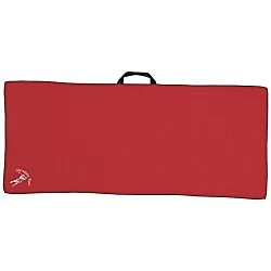 Black Loop Waffle Golf Towel - 17" x 40" - 24 hr