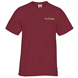 ComfortWash Garment-Dyed Tee - Embroidered
