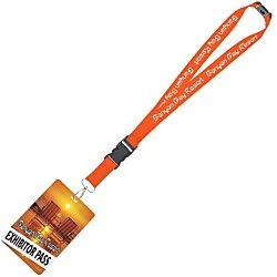 Maverick Lanyard & Badge Combo - 40" - 5" x 3"