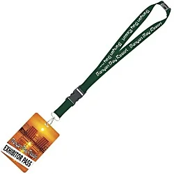 Maverick Lanyard & Badge Combo - 40" - 5" x 3"