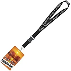 Maverick Lanyard & Badge Combo - 40" - 5" x 3"
