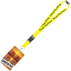Maverick Lanyard & Badge Combo - 40" - 5" x 3"