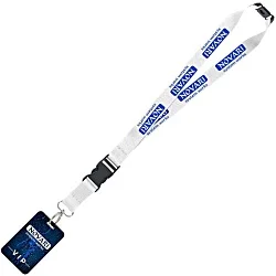 Maverick Lanyard & Badge Combo - 40" - 3-1/2" x 2"
