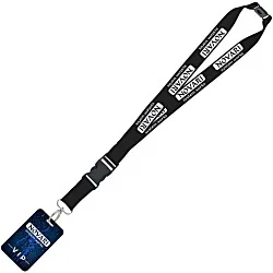 Maverick Lanyard & Badge Combo - 40" - 3-1/2" x 2"