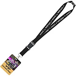 Maverick Lanyard & Badge Combo - 40" - 4" x 3"