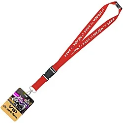 Maverick Lanyard & Badge Combo - 40" - 4" x 3"