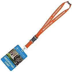 Maverick Lanyard & Badge Combo - 40" - 6" x 4"