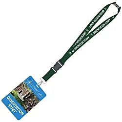Maverick Lanyard & Badge Combo - 40" - 6" x 4"