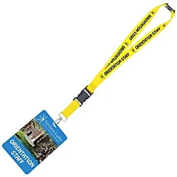 Maverick Lanyard & Badge Combo - 40" - 6" x 4"