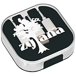Novi Duo Charging Cable with Phone Stand Case