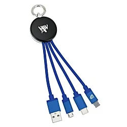Metallic Light-Up Logo Charging Cable