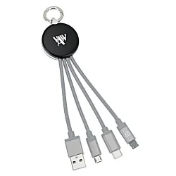 Metallic Light-Up Logo Charging Cable