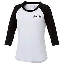Dakota 3/4 Sleeve Baseball Tee - Ladies'