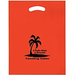 Recyclable Reinforced Handle Plastic Bag - 15" x 12"