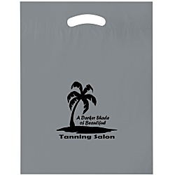Recyclable Reinforced Handle Plastic Bag - 15" x 12"