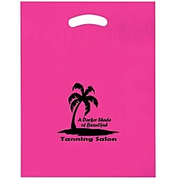 Recyclable Reinforced Handle Plastic Bag - 15" x 12"