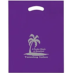 Recyclable Reinforced Handle Plastic Bag - 15" x 12"