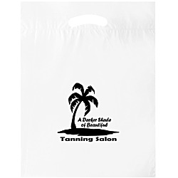 Recyclable Reinforced Handle Plastic Bag - 15" x 12"
