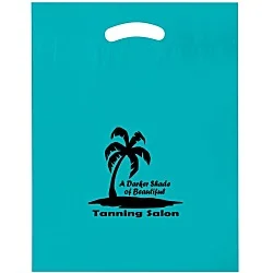 Recyclable Reinforced Handle Plastic Bag - 15" x 12"
