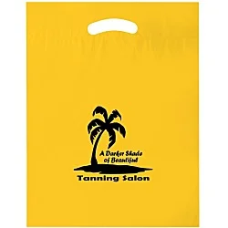 Recyclable Reinforced Handle Plastic Bag - 15" x 12"